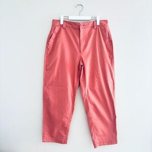 Old Navy Women’s Casual High-Rise OG Chino Pants Size Large in Rust – Pre-Owned